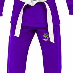 Tenues d'entraînement de combat Arts Martiaux BJJ Gi – Ensembles Premium 100% Coton 360g Unisexe avec Logo Personnalisé sur le Devant – Durables - Product Image 5