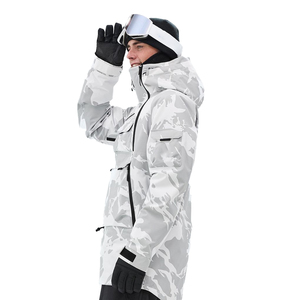 Mens Snow Ski <b>Jacket</b> <b>Waterproof</b> Insulated Thermal <b>Winter</b> Sports Coat Breathable Windproof Hooded Mountain Outdoor <b>Jacket</b> OEM - Product Image 2
