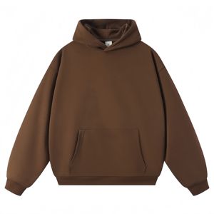Sweat-shirt à capuche oversize pour homme en coton French Terry, effet délavé, avec poche, anti-boulochage, style automne, coupe classique - Product Image 6