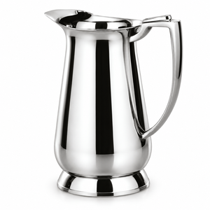 Carafe à eau en acier inoxydable, pichet à thé glacé avec couvercle anti-glace résistant à la chaleur pour la maison, le restaurant et les fêtes - Product Image 1