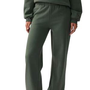 Pantalones de chándal anchos de cintura alta para mujer, informales, de algodón suave, holgados, tipo jogger, venta al por mayor OEM - Product Image 4