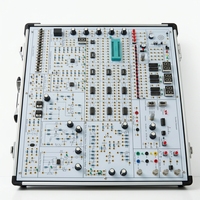 Caja de Experimentos de Circuitos Electrónicos Digitales y Analógicos Portátil, Equipo de Entrenamiento Educativo en Electricidad y Electrónica para Escuelas