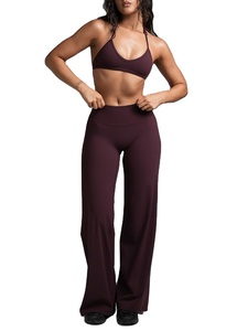 Conjunto Deportivo de Dos Piezas para Mujer, Leggings Ajustados con Cintura Elástica Transpirable y Sujetador Deportivo, Ropa de Gimnasio de Alta Calidad - Product Image 3