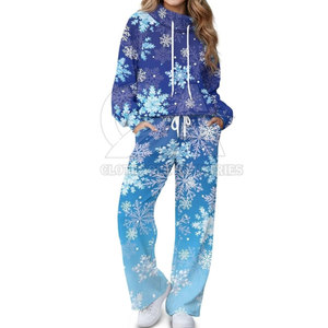 Fabricante OEM de Conjuntos Deportivos Estampados para Mujer, Venta al Por Mayor Directa de Fábrica, Conjunto de Dos Piezas Estampado para Mujer - Product Image 6