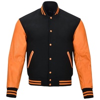 Blouson universitaire en laine pour homme, mode hiver, avec manches longues boutonnées, best-seller, service OEM disponible 2026