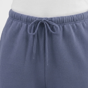Pantalones Deportivos de Mujer, Hechos a Medida, de Cintura Alta, Corte Recto, Ajuste Regular, Modernos, para Invierno, de Forro Polar Ecológico, con Cordones, Estilo Urbano - Product Image 5