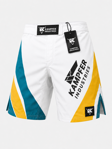 กางเกงขาสั้นผ้าสเตรชสำหรับฝึกซ้อม UFC MMA แฟชั่นกางเกงขาสั้น MMA กางเกงขาสั้น MMA ยอดนิยมสำหรับผู้ชาย ทำจากโพลีเอสเตอร์ผสมสแปนเด็กซ์ - Product Image 1