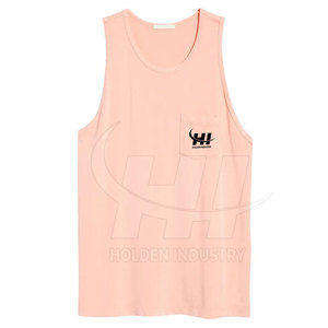 Camiseta sin mangas elegante para hombre, camiseta sin mangas de algodón transpirable para hombre, camiseta sin mangas moderna para hombre para ropa informal - Product Image 5