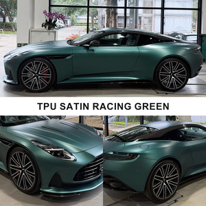Película Protectora de TPU <span class=keywords><strong>Verde</strong></span> Satinado para Automóviles, Auto-Reparable, Aplicación en Seco, Sin Burbujas, Fácil Instalación en Rollo - Product Image 3