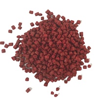 Granulés recyclés de résine LDPE+LLDPE + Masterbatch plastique coloré rouge/jaune/bleu/vert pour l'injection de composants d'appareils électroménagers