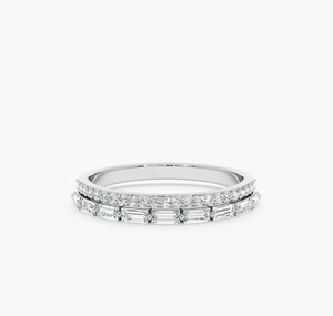Anillo de Diamante Cultivado en Laboratorio de Oro de 14 Quilates Estilo Antiguo, Certificado IGI, Corte Brillante, Joyería de Boda para Mujer, Clásico - Product Image 3