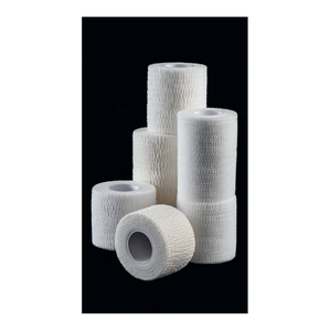 Venda al por mayor de rollos de gasa jumbo estériles médicos personalizados, vendaje cohesivo de compresión, transpirable, ligero y ecológico - Product Image 1