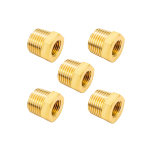 Conector Hexagonal Reductor de Latón de Alta Resistencia, Mecanizado con Precisión, para Conexiones de Agua, Gas, Aceite y Aire - Product Image 1