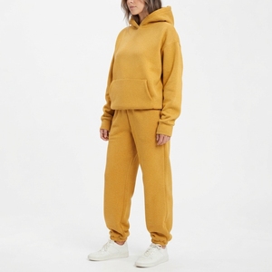 <b>Women</b>’s Pullover Hoodie Sweatpants Set Soft Comfortable Fabric Elastic Waist <b>Jogger</b> Pants Casual Daily Wear <b>Outfit</b> - Product Image 1