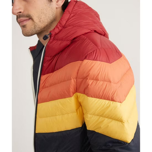 High Quality Streetwear Puffer Down <b>Jackets</b> Custom Graphic Sublimation Printed Winter Coat Thick Insulated <b>Packable</b> Puffer Coat - Product Image 3