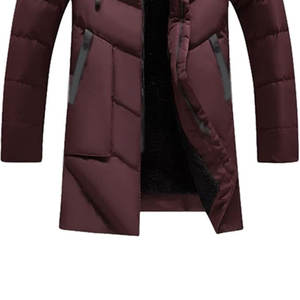 Abrigos de plumón para hombre, a prueba de viento y agua, nuevo estilo, largos y a la moda. - Product Image 5