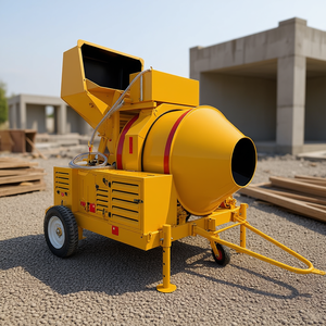 Bétonnière diesel JZR500, capacité 500L, portable, pour chantier de construction - Product Image 3