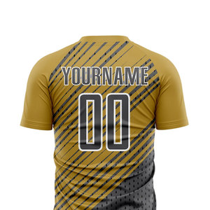 Ensembles d'uniformes de football personnalisables pour hommes, de haute qualité, 100 % polyester, disponibles à un prix raisonnable, OEM - Product Image 5