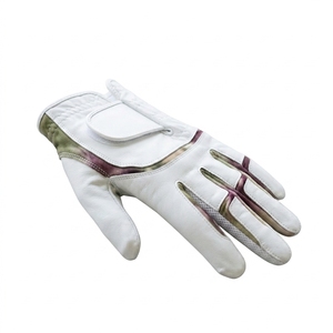 Guante de Golf Personalizado de Cuero Cabretta para Mano Izquierda con Aberturas para los Dedos, Cuero Premium, Fabricante Directo de Fábrica OEM ODM - Product Image 2