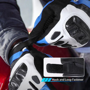 Guantes de Motocicleta de Cuero para Conducir, Diseño Nuevo, Modernos y con Protección - Product Image 5