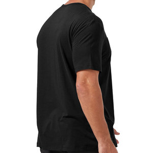 Venta Directa de Fábrica, Camiseta de Hombre 100% Algodón, Suave y Transpirable, con Logotipo Personalizado, Estilo Casual, Corte Holgado - Product Image 6