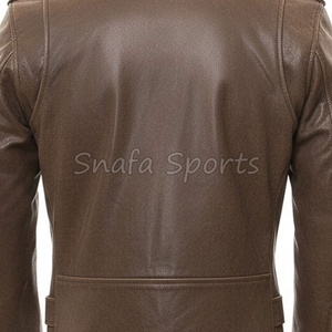 Veste en cuir pour homme, style designer, qualité supérieure, tendance, élégante, tenue d'hiver moderne, confortable à porter - Product Image 5