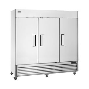 Apparecchiature di refrigerazione da cucina commerciale 60.42 Cu.ft Congelatore verticale in acciaio inox 3 porte 82.5 \ "W 12 ripiani regolabili - Product Image 1