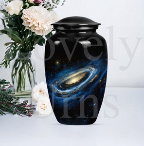 Galaxy cremation urn timeless elegant cremation sentinel memorial urn for human <b>ashes</b> decorative <b>keepsake</b> tribute - Product Image 4
