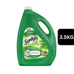 Liquide vaisselle Sunlight au thé vert matcha 3,6 kg, écologique, parfum citron vert, avec un fort ingrédient actif pour une utilisation en cuisine - Product Image 1
