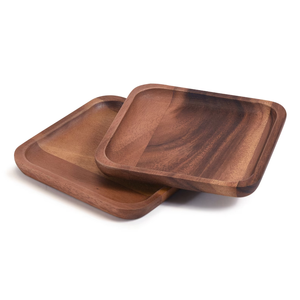 Natural Mango Wood Charger Plate Classic Polished Non-Toxic Eco-Friendly BPA Free Microwave Safe Wedding Dinnerware Direct - Product Image 6