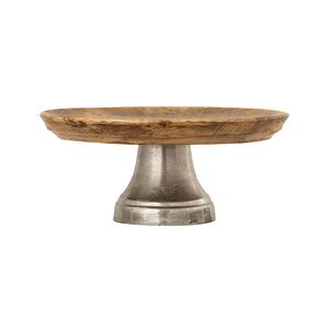 Support à gâteau de luxe en bois et en fer, conçu pour des présentoirs de desserts et de pâtisseries sophistiqués - Product Image 3