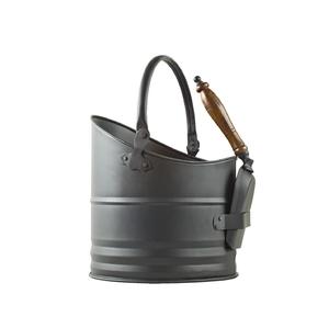 Meilleures ventes : Seau à charbon en fer, accessoires pour foyer, seau à cendres, seau à charbon pour brasero, taille, forme et couleur personnalisables - Product Image 1