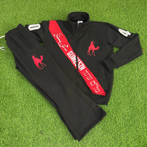 Chándales Personalizados con Capucha, Lavado Ácido, Transpirables, de Secado Rápido, Ecológicos, Estilo Urbano, para Entrenamiento, Jogging, Bordados, para Hombre, Tallas Grandes - Product Image 1