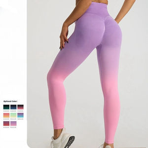 Leggings de yoga taille haute pour femme, effet seconde peau, sans couture avant, ultra doux, pour la gym et l'entraînement, avec contrôle du ventre, vêtements de sport - Product Image 3