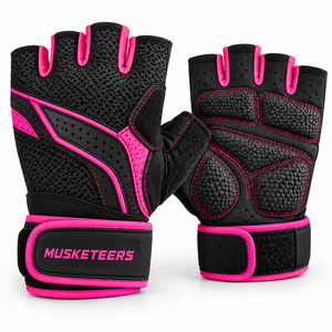 Guantes Ligeros y Transpirables para Levantamiento de Pesas, con Agarre Fuerte y Protección para la Palma, para Gimnasio, Fitness y Entrenamiento - Product Image 4