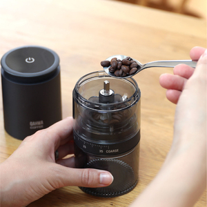 Molinillo de Café Eléctrico Inalámbrico QAHWA, Recargable por USB, Apagado Automático, Muelas de Acero Inoxidable, Ajustes de Molienda Ajustables, Ideal para Viajes - Product Image 3
