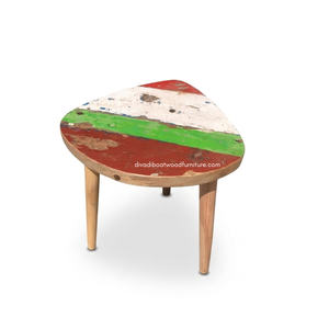 Mesa de Centro de Madera Maciza Ecológica, Duradera, Rústica, Simple, Hecha a Mano, Estilo Minimalista, Vintage, Industrial, para Sala de Estar, Venta al Por Mayor - Product Image 2