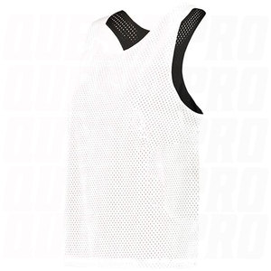 Ladies Mesh Reversible Pinnie Lightweight Dual Style <b>Training</b> Vest Quick Dry Sleeveless Sports <b>Bib</b> Gym Workout Practice Wear - Product Image 6