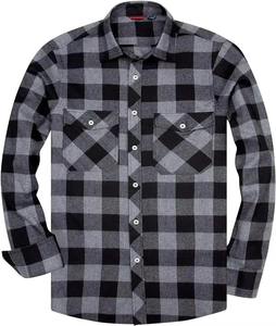 เสื้อเชิ้ตซาตินลำลองทรงเข้ารูปสำหรับขี่มอเตอร์ไซค์ คอตั้ง แต่งแผ่นผ้าสัมผัสนุ่ม ผลิตจากผ้าฝ้าย/โพลีเอสเตอร์ คอลเลคชั่นฤดูหนาว ปรับแต่งได้ - Product Image 6