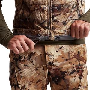 Chaleco de Caza para Exteriores con Cremallera, Múltiples Bolsillos, Chaleco de Pecho para Pesca con Mosca, Chaleco de Caza Camuflado, Acolchado, Resistente al Viento, de Alta Calidad - Product Image 6