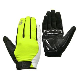Guantes de Ciclismo Negros de Dedo Completo, Transpirables, Antideslizantes, con Gel en la Palma, para Ciclismo y Deportes al Aire Libre - Product Image 2