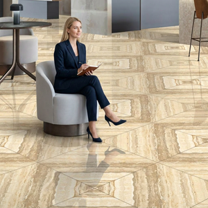 Les dalles de correspondance en marbre italien Staturario Venato conçoivent en fonction du client finition brillante 60x60cm Carreaux de sol en porcelaine 600x600mm taille personnalisée - Product Image 6