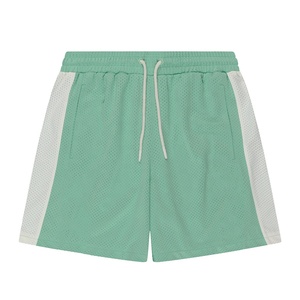 Men's Casual Sporty Mesh Shorts Custom Logo Casual Gym Basketball Shorts Breathable and Eco-Friendly Woven Style Street Style - Product Image 1