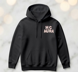 เสื้อฮู้ดดี้คุณภาพพรีเมียมระดับมืออาชีพ ปักโลโก้ด้วยไหมเชนีลสีดำแบบกำหนดเอง ยั่งยืน ทนทาน ยอดขายดีอันดับต้นๆ ของแบรนด์ชั้นนำ - Product Image 3