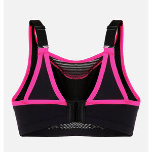 ชุดโยคะฟิตเนส ระบายอากาศได้ดี น้ำหนักเบา ไซส์ใหญ่ เสื้อชั้นในกีฬาโยคะสำหรับผู้หญิง แบบมีฟองน้ำเสริม สายปรับได้ โลโก้ด้านหน้า ระบุขนาด - Product Image 5