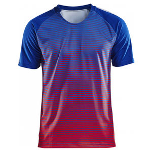 Maillots de football à manches courtes et col en V, design personnalisé, service OEM, faible MOQ, nouvelle arrivée, uniformes de football pour la vente en ligne - Product Image 3