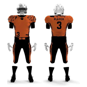 Uniforme de football américain personnalisé et tendance, disponible en différentes couleurs, respirant. - Product Image 4