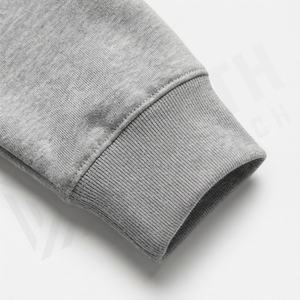 Sweat à capuche pour homme 100% coton, tissu molletonné français, qualité supérieure, poids lourd, coupe ample, logo personnalisé, doux, chaud, vêtements d'hiver - Product Image 6