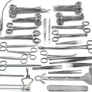Nuevo kit de instrumentos quirúrgicos más vendido, juego de herramientas manuales reutilizables de acero inoxidable para uso profesional por cirujanos. - Product Image 1