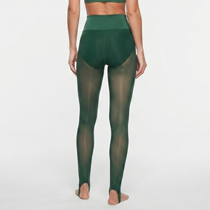 Leggings de Malla Transparente de Cintura Alta para Mujer, Leggings Elásticos Sin Costuras, Pantalones Transparentes Ligeros para Mujer - Product Image 3
